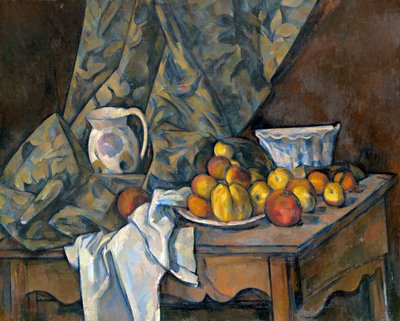 Still Life with Apples and Peaches, c.1905 by Paul Cézanne